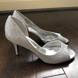 NINA Sparkle Studded Heels
